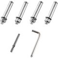 Global Equipment Global Industrial„¢ Replacement Hardware Kit For 761222 Outdoor Bottle Fillers 761222C